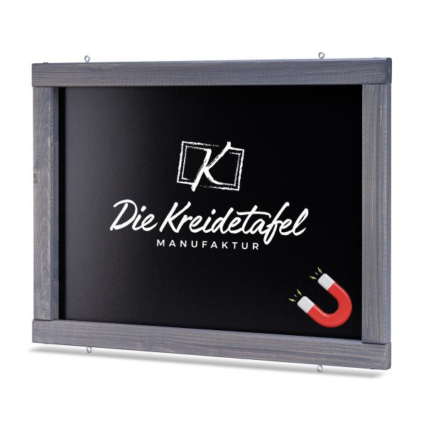 Kreidetafel-Magnetisch-Grau